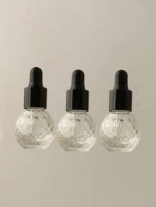 3pcs|6pcs|10pcs|20pcs Pineapple Round 5ml Refillable Essential Oil Perfume Glass Dropper Portable Sample Lotion Mixing Bottle Liquid Essence Dispensing Straw Empty Bottle - Multicolor - View 23