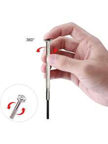 Bộ 11 tuốc nơ vít từ tính mini chính xác, bộ tuốc nơ vít tí hon chất lượng cao cho đồ điện tử, đồ chơi, máy tính và sửa chữa đồng hồ - kết cấu kim loại bền bỉ - Bộ tua vít đa năng - Xem 7