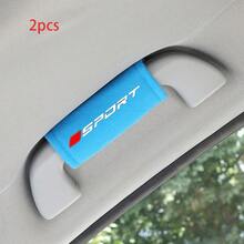 2Pcs Car Plush Roof Door Handle Protector, Car Armrest Cover, Car Door Handle Protector, Suitable For All Car Models - Multicolor - View 11