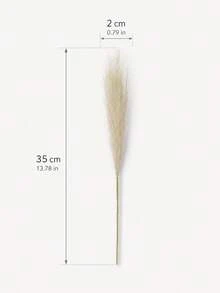 1pc Rustic Farmhouse Resin Vase, Vintage Ribbed Textured Flower Vase For Dried Flowers Pampas Grass, Table Centerpiece Living Room Entryway Shelf Home Decor - A - View 10