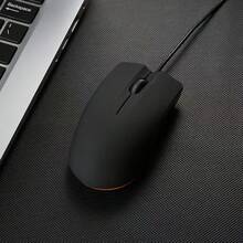 Ratón USB con cable, ratón de computadora ergonómico ambidiestro, botones duraderos, ratón de juego USB compacto, adecuado para PC, computadora de escritorio, portátil, Chromebook & - Ver 7