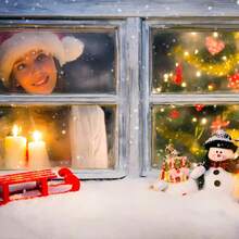 Artificial Snow Carpet Roll, 100 X 50cm/39.37 * 19.69in, Non-Fraying, Freely Cuttable; Suitable For Christmas Winter Holiday Party Decoration, Decorative Artificial Snow, Country Scene Display, Christmas Tree Skirt - Multiple Styles - View 6