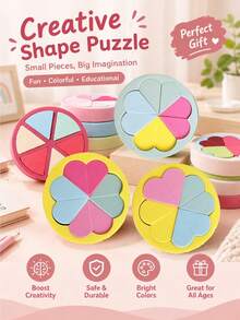 1pc Random Style Hydrophilic Latex-Free Sponge Puff, Makeup Egg Tool, Suitable For Face Washing And Makeup - Multicolor - View 3
