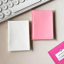 25pcs Colorful Card Sleeves, Special Photo Protection Film, Popcorn Pattern Card Sleeves, Starry Sky Pattern Protection Film, High Definition Transparent Protection Sleeves, Photo Album, Holographic Photo Protection Sleeves, Perfectly Fit Photo Albums And Binders, Protection Sleeve Set, Korean Style, Photo Card Holder, Korean Style, Back To School Essential - C - View 6
