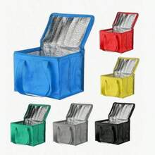 Extra Large Insulated Bag: Keeps Food Hot Or Cold For Hours - Reusable Grocery Bag, Soft Cooler Bag, Lightweight Durable Zipper - Multicolor - View 1