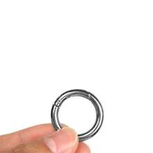 25/20/10/1pc 1.26 Inch (32mm) Spring Loaded O-Ring, Metal Key Ring And Round Clip, Suitable For Replacing Wallet Rings, Key Rings, Key Lanyards, Car Keychains, Pet Collars, Handmade Jewelry - Multicolor - View 13