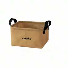 Fabric Foldable Laundry Hamper, Clothing Organizer Basket, Multi-Functional Storage Bin For Living Room - View 3