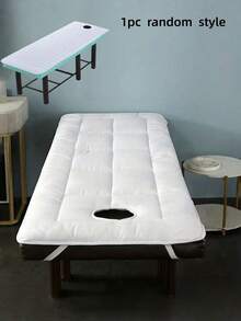 1pc Soft Thickened SPA Massage Bed Mat And Face Support Frame Set, Comfortable Face Mask With Hole - Multicolor - View 10