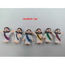 30/10/1pc Mini Figurines, Mini Statues, Adult Mini Statues, Easter Egg Fillers, Hide And Seek, Sunday School Party Favors (Random Color) - Multicolor - View 12