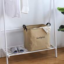 Fabric Foldable Laundry Hamper, Clothing Organizer Basket, Multi-Functional Storage Bin For Living Room - View 7