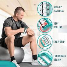 Handheld Massage Roller, Full Body Roller Massager, Home Muscle Relief Massager, Suitable For Legs And Back - Multicolor - View 6