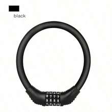 1 buah Gembok Kombinasi Mini untuk Sepeda, Gembok Anti-Pencurian 4 Digit, Gembok Sepeda Gunung dan Sepeda Komuter Portabel - MultiWarna - View 5