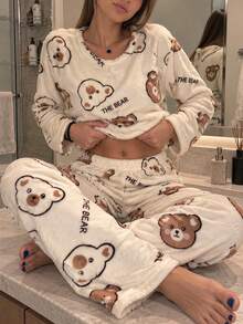 Women Lounge Sets - Crema - View 10