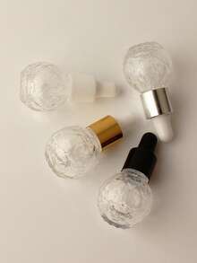 3pcs|6pcs|10pcs|20pcs Pineapple Round 5ml Refillable Essential Oil Perfume Glass Dropper Portable Sample Lotion Mixing Bottle Liquid Essence Dispensing Straw Empty Bottle - Multicolor - View 6