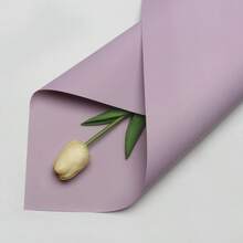 20/1pc Solid Color Matte Floral Wrapping Paper, Thickened Waterproof Korean Minimalist Bouquet Wrapping Paper, Christmas Wrapping Paper, Christmas, Wrapping Paper - A - View 6