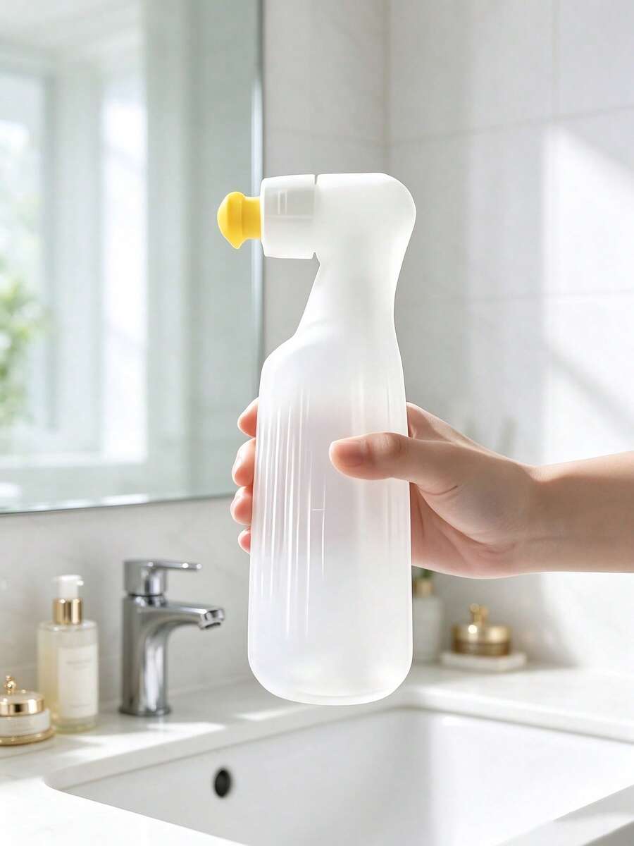 1/2pcs White 13.53oz Side Spray Bidet, Adjustable, Side Spray Function, Hygienic Bidet, Personal Travel Hygiene Tool, Manual Water Pressure Control, Manual Press Water Cleaner