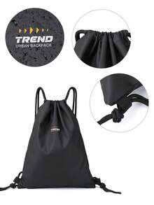 Simple Sports Fitness Backpack For Men, Waterproof Cycling Small Backpack, Lightweight Drawstring Bag For Swimming, Running, Fitness, Women's Lightweight Drawstring Backpack, Basketball Bag For Men And Women, Casual Backpack, Waterproof Storage Bag, Water-Resistant Drawstring Backpack, Foldable Solid Color Swimming Sports Bag, Large Capacity Dance Bag, Swimming Yoga Bag, Drawstring Simple Training Backpack, Basketball Football Backpack, Outdoor Activity Event Marathon Backpack - Multicolor - View 8