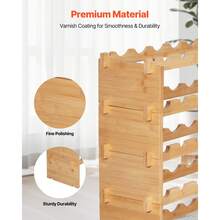 Freestanding Wine Racks & Cabinets - Brown - View 5