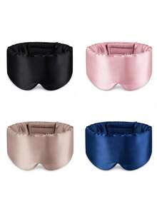 New Purple Patterned Gravity Sleep Mask, Comfortable Light-Blocking Sleep Mask, Luxury Unisex Sleep Mask, Washable And Reusable, Breathable And Light-Blocking, Adjustable Elastic; Suitable For Bedroom, Travel, Office And School; Perfect As A Gift For Family, Colleagues And Friends; Travel Essential - Multicolor - View 6