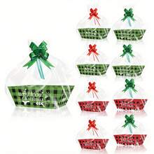 12PCS/1pc Christmas Party Paper Box Set, Party Gift Decoration, Christmas Gift Packaging For Friends, Lovers And Family - View 6