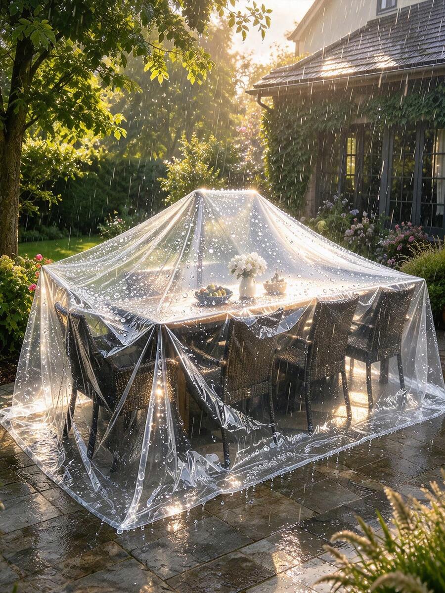 Outdoor Waterproof Cover - Suitable For Tables, Chairs, Grills, Plants And General Yard Protection - Multi-color 1 - View 1