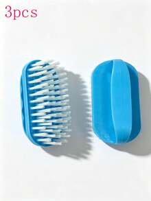 1/3/5pcs Multi-Purpose Handheld Cleaning Brush, Household Plastic Laundry Brush, Multi-Function Wash Basin Brush, Shoe Brush, Drying Rack Brush, Cleaning Brush With Hard Bristles - Cleaning Brush - View 17