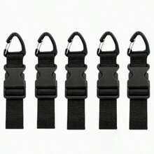 1pc Adjustable Garden Hose Pillow, Heavy Duty Extension Cord Organizer, Garage And Workshop Hanging Storage Strap, Reusable Cable Management Strap - Multi-color - View 2