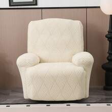 4/6/8pcs Printed Casual Lounge Chair Covers, All-Season Universal, Suitable For Office, Living Room Home Decor, Washable Sofa Covers - Beige - View 5