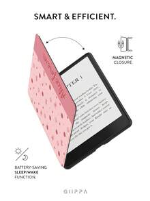 GIIPPA 1件客製化姓名 Kindle 電子閱讀器保護殼，具備自動喚醒/睡眠功能，輕巧便攜，相容於 Clara BW/Libra Colour/Clara Colour/Clara 2E、Paperwhite 10代/11代/12代、Kindle(Colorsoft)/10代/11代/12代及其他熱門機型，Kindle 配件/Kindle 保護殼，情人節禮物、生日禮物、聖誕禮物、新年禮物 - 彩色 - 查看 3