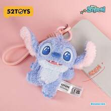 52TOYS X Stitch Mood Series Plush Phone Strap Blind Box Single Pack Random Style Toy Figure Phone Strap Pendant Cute Style For Collection Display/Stress Relief Decoration Suitable For Birthday Party/Holiday Celebration/ Toy Collectors And Suppliers Bulk Stocking [Non-Plush Filled] - Multicolor - View 7
