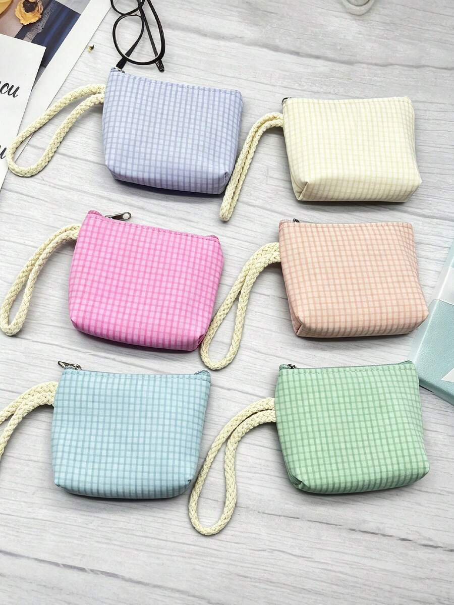 Dompet Koin Mini Anak-Anak Modis dengan Gantungan Kunci - Gaya Kasual, Dapat Menyimpan Kunci, Kabel, Koin, Cincin - Mudah Dirawat, Dapat Dicuci - Berbagai Warna, Hadiah Sempurna untuk Teman, Hadiah Spesial Halloween - MultiWarna - View 1