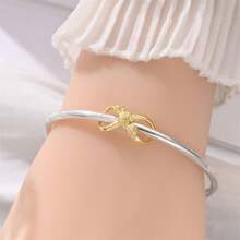 1pc Beaded Jewelry, Original Bracelet Necklace DIY Pendant Chain Accessories, Featuring Castle, Musical Note, Maple Leaf, Infinity Symbol Shapes, Inlaid With Sparkling Zirconia, Exquisite 3D Carving, Versatile Handmade Accessories, Suitable For DIY Jewelry And Gifts - Gold - View 2