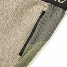 LI-NING Men's Stretch & Quick-Dry Running Shorts Lightweight Breathable for Outdoor Training AKSW121 - 茶奶褐/深苔綠/沉穩灰 - 查看 3