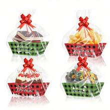 12PCS/1pc Christmas Party Paper Box Set, Party Gift Decoration, Christmas Gift Packaging For Friends, Lovers And Family - View 5