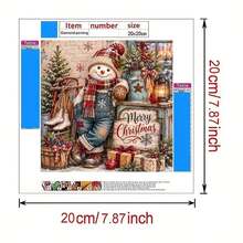 5D Diamond Painting DIY Kit, Full Drill Round Rhinestone Handmade Craft, Mosaic Art Decor Painting, Living Room Bedroom Wall Hanging, Stress Relief Gift For Adults And Children - View 9