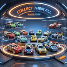 34 Buah Mobil Mini Tarik Mundur, Set Mobil Mainan Balap Logam Die-Cast, Kendaraan Mainan Ukuran Saku Berwarna-warni, Suvenir Pesta Cocok Untuk Anak-Anak Usia 3 Tahun Ke Atas, Laki-laki dan Perempuan - Red and White - View 3