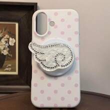 Rhinestone Wing Phone Stand, Magnetic Telescopic Phone Holder, Suitable For Desktop Phone Stand, Holiday Phone Decorative Accessory - Multicolor - View 9