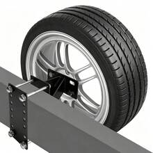 1 PC Spare Tire Carrier Mount Holder For Trailer Boat Trailer 180lbs Load Capacity Triangular Welded Structure 4-6 Inch Bolt Spacing No Drilling Heavy Duty Utility - A - View 8