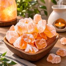Orange Crystal Raw Stone Suitable For Fish Tank, Aquarium, Glass Container, Vase Filler, Jewelry Making, DIY Crafts, Holiday Birthday Gifts - Orange - View 7