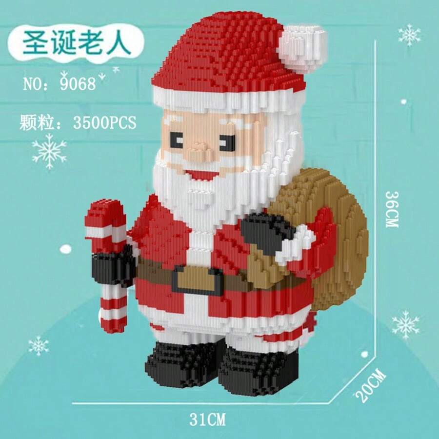 1pc Creative Santa Claus Set, Halloween Gift, Room Creative Decoration, Desktop Ornament, Birthday Gift, Christmas Gift, Gift For Best Friend, Couple Gift, New Year Gift, Suitable For Everyone[Random Style] - Multicolor - View 1
