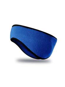1pc Winter Unisex Warm Ear Muffs - Headband, Multi-Functional Windproof Double Layer Outdoor Sports Cycling Running Full Coverage Ear Protection, Suitable For Outdoor Sports, Fitness, Cycling, Running, Sun Protection - Multicolor - View 2