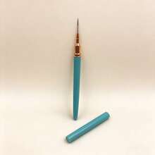 Vibrant Color Handle Nail Striper Brushes, Rose Gold Ferrule Detail Drawing Tools For Manicure Salon Creation - Multicolor - View 14