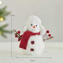 1pc Christmas Little Snowman Toy Ornaments Shopping Mall Activity Decoration Props Foam Doll Showwindow Room Atmosphere Decoration Factory Direct - Star - View 9
