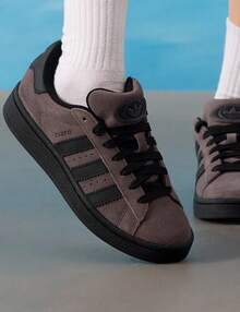 Adidas Originals Campus Retro Casual Sneakers Basic Anti-Slip Wear-Resistant Comfortable Versatile Unisex Brown - Brown/Black - View 1