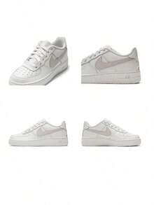 Nike Kids' Sneakers AIR FORCE 1 LOW JS (GS) Lightweight, Simple, Comfortable For Daily Wear And Outdoor Sports IR0270-101 - White - View 7