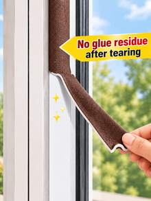 394 Inch Self-Adhesive Door Window Seal Strip, Weather Stripping Draft Stopper For Window & Door Frames, Waterproof Windproof Dustproof Soundproof Rainproof Insect Blocking Gap Sealer, Easy Install Home Insulation - Sealing Strip - View 6
