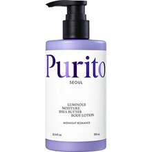 PURITO لوشن الجسم المرطب المضيء بزبدة الشيا - حلم القطن المضيء - أسلوب بسيط - مشاهدة 1