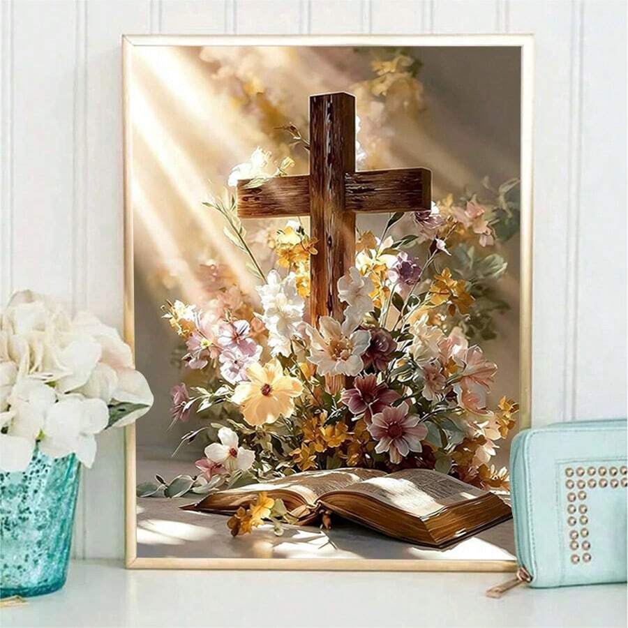DIY Diamond Painting Kit - Adult And Beginner DIY Diamond Art, Full Drill Round Diamond Handmade Mosaic Craft, Suitable For Creative Home And Office Wall Decor Gift - View 1