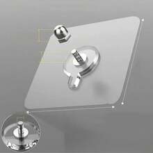 10pcs/4pcs/20pcs Wall Hook Set Bathroom Kitchen Accessories Holder Towel Hook Key Hook - Clear - View 10
