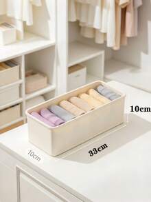 10/1PCSStorage Box,Foldable Rectangular Organizer Bin With Handle, Divided Compartment Clothes Storage Container For Bedroom Closet Large Capacity Foldable Storage Organizer For Bedroom Wardrobe Ideal For Tidying And Arranging Clothes Christmas Gifts - Multicolor - View 12